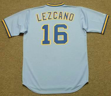 SIXTO LEZCANO Milwaukee Brewers 1979 Majestic Cooperstown Throwback Home  Jersey - Custom Throwback Jerseys