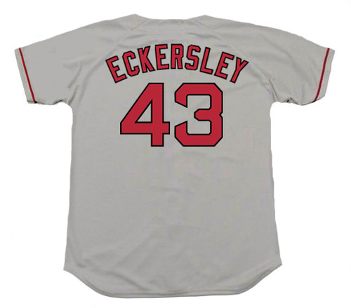 Dennis Eckersley Jersey - 1998 Boston Red Sox Away Throwback Baseball Jersey