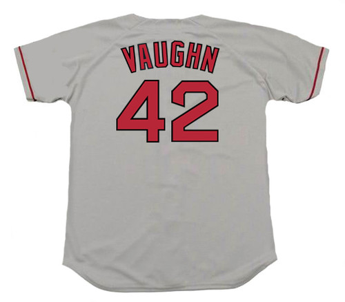Mo Vaughn Signed Authentic 1997 Boston Red Sox Game Issued Jersey With JSA  COA