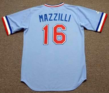 LEE MAZZILLI  New York Mets 1977 Home Majestic MLB Throwback Jersey