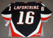 PAT LAFONTAINE Buffalo Sabres 1996 CCM Throwback Away NHL Hockey Jersey - Back