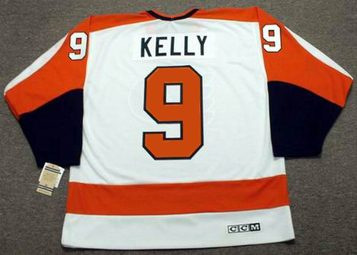 Bob Kelly 1974 Philadelphia Flyers Vintage Away Throwback NHL Hockey Jersey