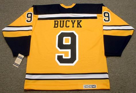 John Bucyk Boston Bruins Autographed Black CCM Jersey