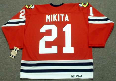 Youth Stan Mikita Chicago Blackhawks Vintage CCM Jersey 