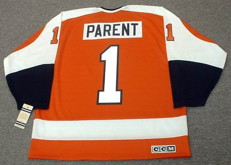 Philadelphia Flyers No1 Bernie Parent Camo Jersey