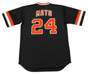 WILLIE MAYS San Francisco Giants Majestic Cooperstown Away Baseball Jersey