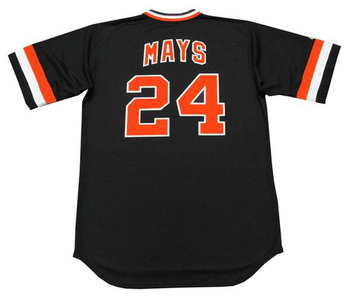 Willie Mays San Francisco Giants Mitchell & Ness Cooperstown Collection  Authentic Jersey & Collector's Box Set - Cream