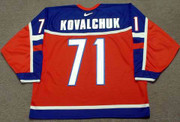 ILYA KOVALCHUK 2004 Team Russia Nike Olympic Throwback Hockey Jersey - BACK