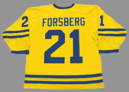 Peter Forsberg Team Sweden Autographed Authentic Jersey - PSA/DNA