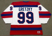 WAYNE GRETZKY Indianapolis Racers K1 1978 WHA Hockey Throwback Jersey - BACK