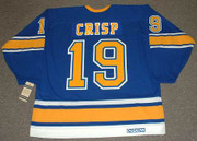 TERRY CRISP St. Louis Blues 1967 CCM Vintage Throwback NHL Hockey Jersey