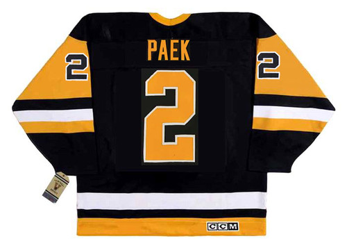 CCM | JIM PAEK Pittsburgh Penguins 1992 Vintage NHL Hockey Jersey