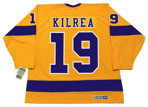 GRETZKY JERSEY KINGS GOLD PURPLE CCM Los Angeles NHL Vintage NEW