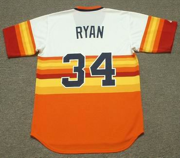 J.R. RICHARD Houston Astros 1980 Majestic Cooperstown Throwback Baseball  Jersey - Custom Throwback Jerseys