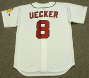 Bob Uecker 1960's Milwaukee Braves Cooperstown Retro Home MLB Throwback Baseball Jerseys - BACK