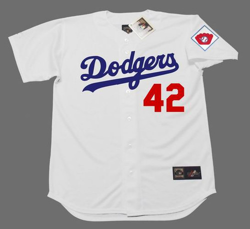 80's Jackie Robinson Los Angeles Dodgers Rawlings Authentic MLB