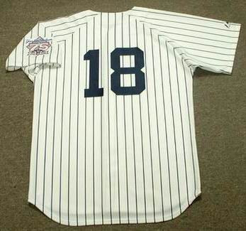 SCOTT BROSIUS New York Yankees 1998 Home Majestic