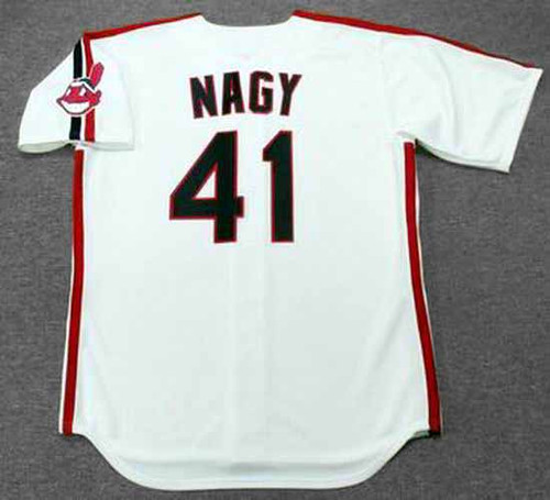 1995 Charles Nagy World Series Game Worn Jersey. 1995's Cleveland