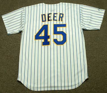 ROBIN YOUNT Milwaukee Brewers 1984 Majestic Cooperstown Throwback