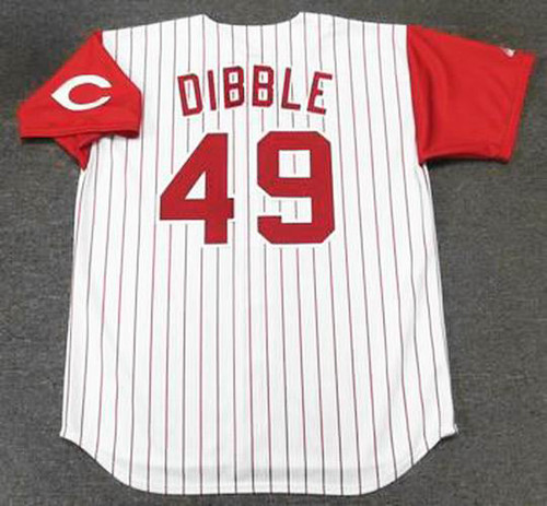 MAJESTIC  ROB DIBBLE, Cincinnati Reds 1993 Throwback