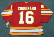 GUY CHOUINARD Atlanta Flames 1978 CCM Throwback Away NHL Hockey Jersey - BACK