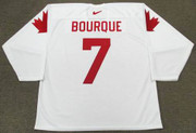 RAYMOND BOURQUE 1987 Team Canada Nike Throwback Hockey Jersey - BACK