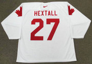 RON HEXTALL 1987 Team Canada Nike Throwback Hockey Jersey - BACK