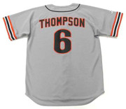 ROBBY THOMPSON San Francisco Giants 1989 Majestic Cooperstown Away Jersey