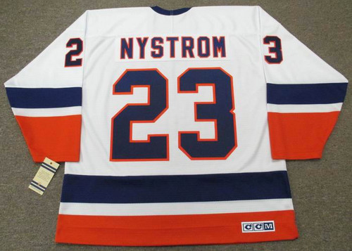 Bobby Nystrom Signed New York Islanders Jersey #23 #92505