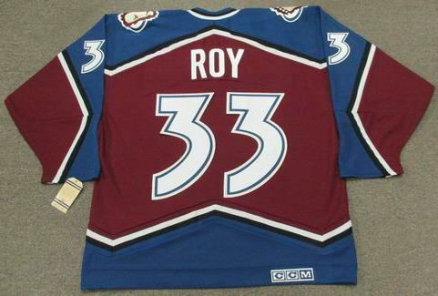 Mitchell & Ness Blue Line Patrick Roy Colorado Avalanche 2000 Jersey