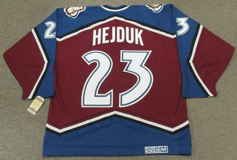 Vintage stitched Milan Hejduk Colorado Avalanche Nhl Jersey sz 2x