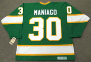 CESARE MANIAGO Minnesota North Stars Jersey 1967 CCM Vintage Throwback NHL - BACK