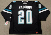 EVGENI NABOKOV San Jose Sharks 2002 CCM Throwback Alternate NHL Jersey