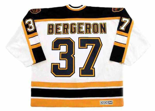 PATRICE BERGERON Boston Bruins 2006 CCM Vintage Throwback NHL Hockey Jersey  - Custom Throwback Jerseys