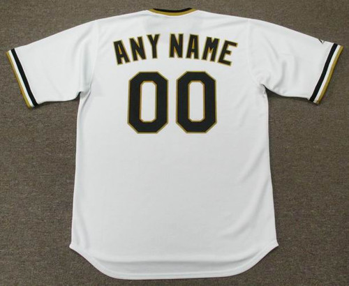 Pittsburgh Pirates 1970's Cooperstown Home Custom Name 