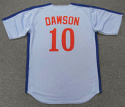 ANDRE DAWSON 1981 Away Majestic Baseball Montreal Expos Jersey - BACK