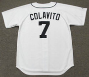 ROCKY COLAVITO Detroit Tigers 1960's Majestic Throwback Home Baseball Jersey