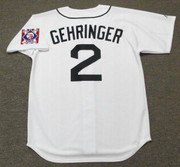 CHARLIE GEHRINGER Detroit Tigers 1939 Majestic Throwback Home Baseball Jersey