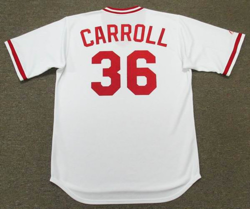 Clay Carroll Jersey 1975 Cincinnati Reds Cooperstown Throwback