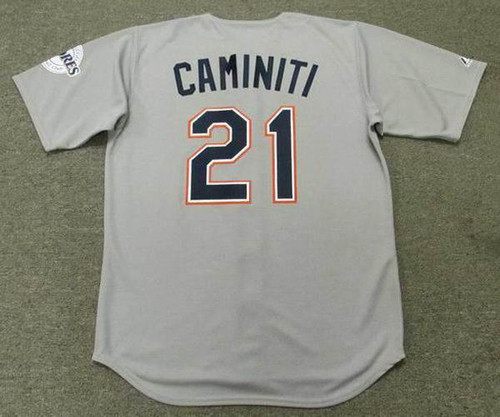 Ken Caminiti San Diego Padres 1998 World Series Home White Jersey