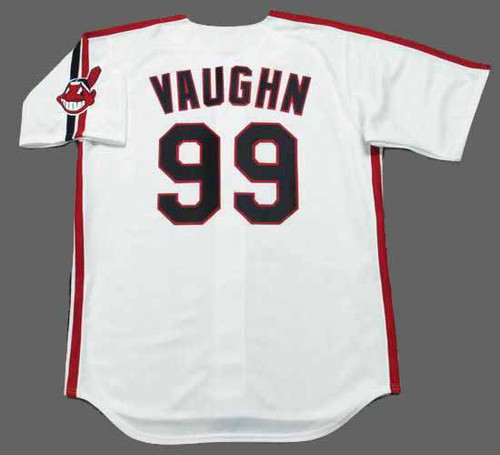 CHARLIE SHEEN SIGNED RICK WILD THING VAUGHN CLEVELAND INDIANS JERSEY