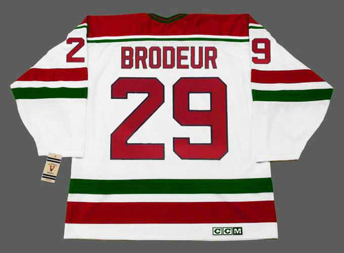 Martin Brodeur New Jersey Devils Red "1992-2007 Throwback" CCM  NHL Jersey