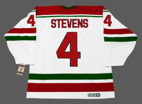 New Jersey Devils Scott Stevens Throwback Green Jersey