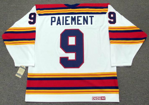 WILF PAIEMENT Colorado Rockies 1977 CCM Vintage Throwback NHL Hockey Jersey  - Custom Throwback Jerseys