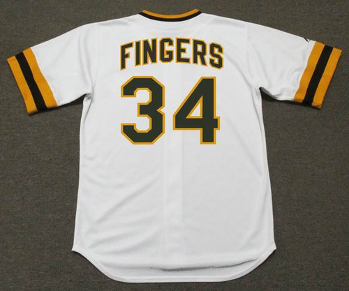 Rollie Fingers- Signed Mitchell & Ness Throwback 1978 Padres Jersey  Signed