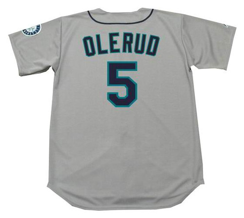 SEATTLE MARINERS 1980's Majestic Cooperstown Jersey Customized