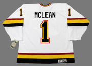 KIRK MCLEAN Vancouver Canucks 1994 CCM Vintage Home NHL Hockey Jersey