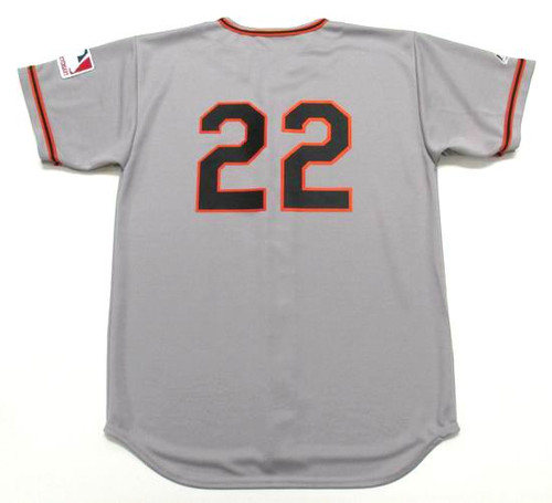 MAJESTIC  HAL LANIER San Francisco Giants 1969 Throwback Baseball Jersey