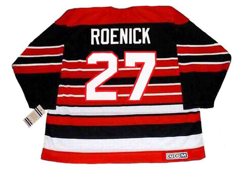 Wholesale New Hockey jerseys Men's Cheap Hockey Jerseys Chicago Blackhawks  #27 Jeremy Roenick Black New 3RD Fast Shipping _ - AliExpress Mobile