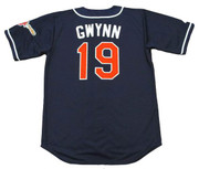 TONY GWYNN San Diego Padres 1997 Majestic Throwback Alternate Baseball Jersey - BACK